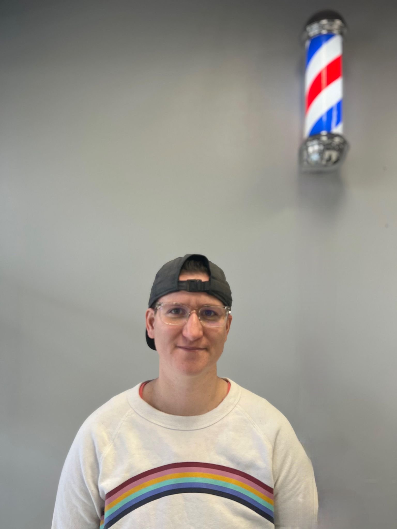 Pride Cuts Nat at Clips and Kicks Barbershop in American Fork Utah