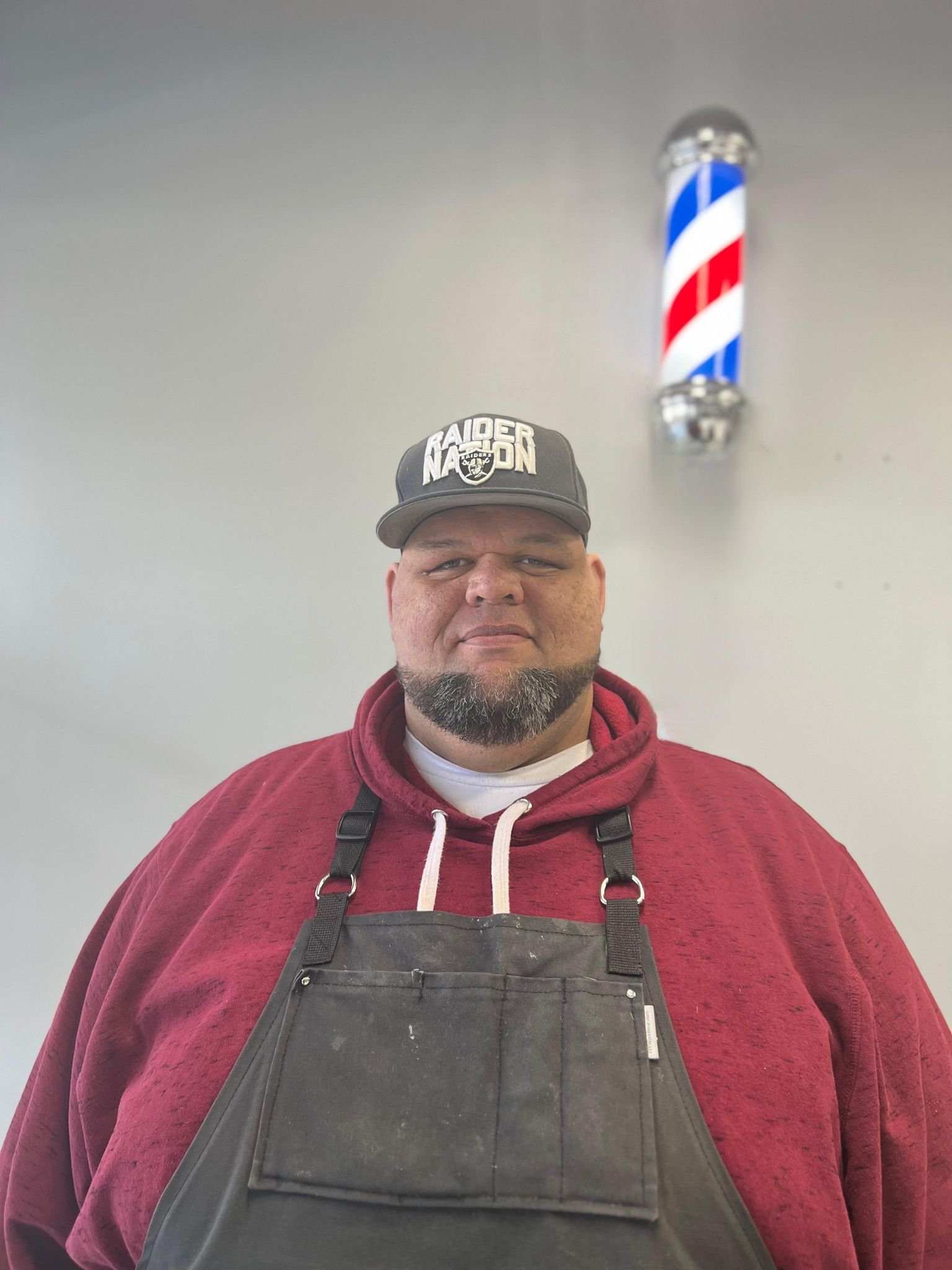 Mani the Barber at Clips and Kicks Barbershop in American Fork Utah